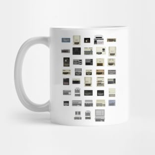 Pixel History of Home Computers Mug